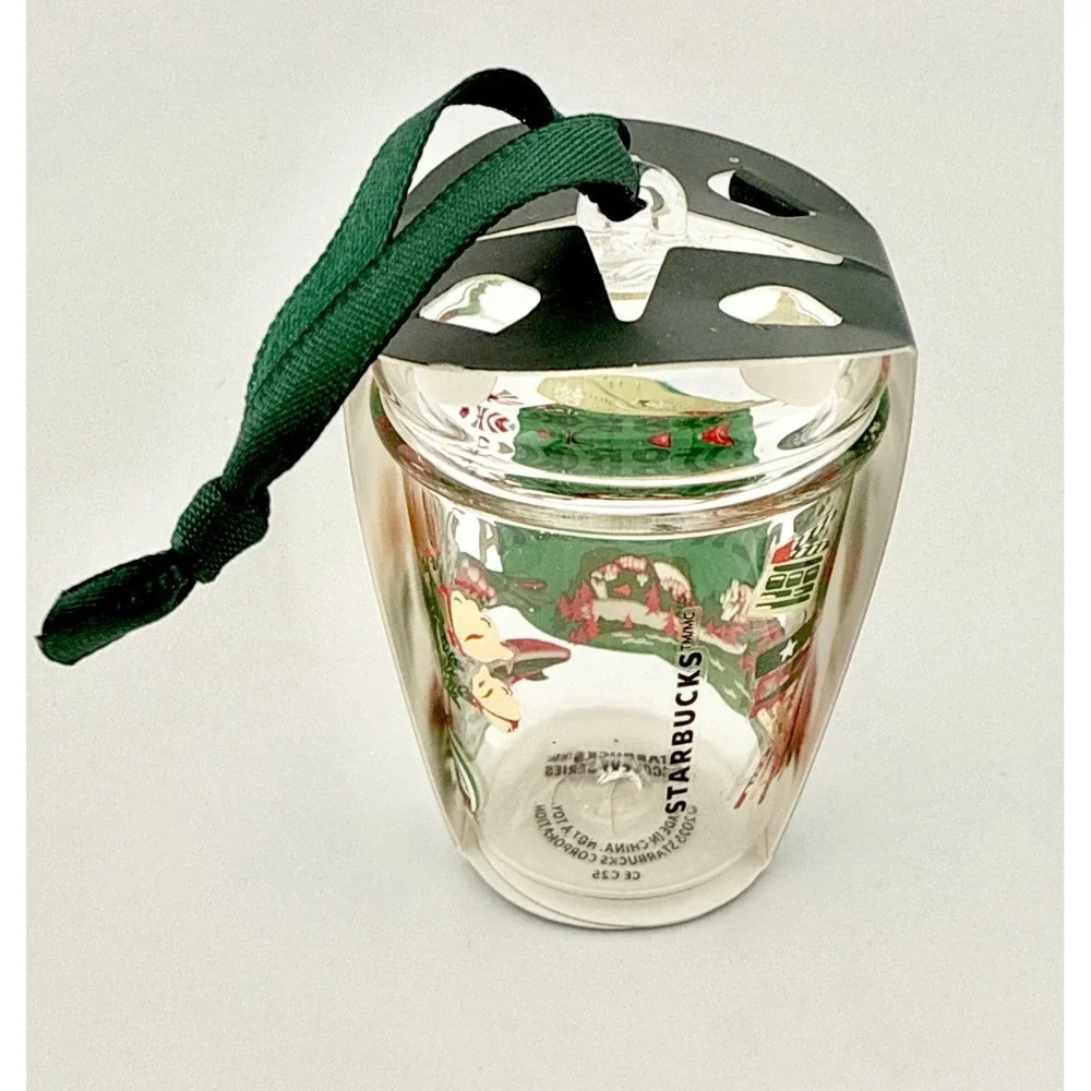 Starbucks 2025 Discovery Series‎ Glass Ornament - California  H